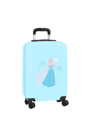 Salono lagaminas Frozen Believe 20'' 34,5 x 55 x 20 cm Dangaus mėlynumo