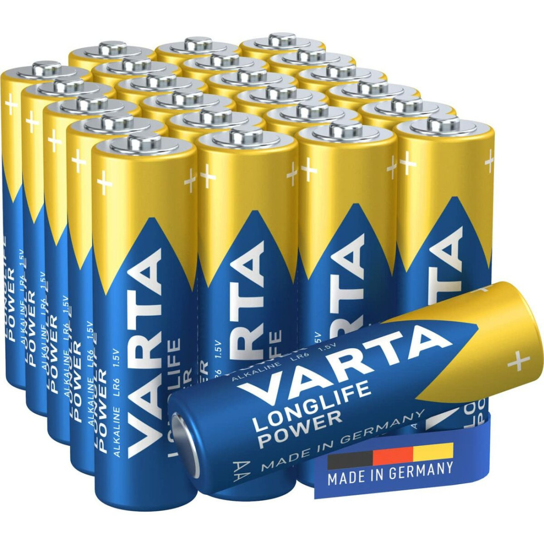 Baterijos Varta 1,5 V (24 vnt.)