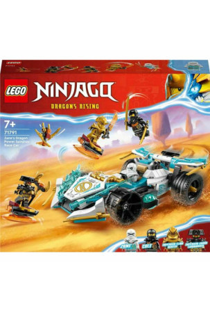 Statybos rinkinys Lego Ninjago 71791 The Spinjitzu racing car: the power of the Zane Dragon Spalvotas