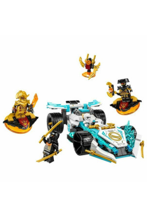 Statybos rinkinys Lego Ninjago 71791 The Spinjitzu racing car: the power of the Zane Dragon Spalvotas