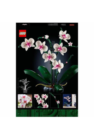 Playset Lego The Orchid Plants with Indoor Artificial Flowers