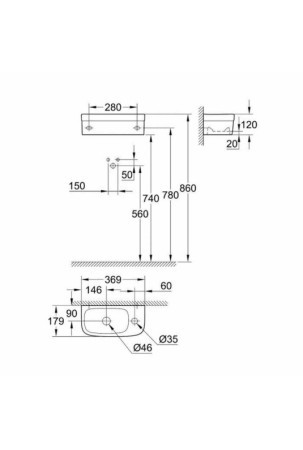 Praustuvas Grohe 3932700H