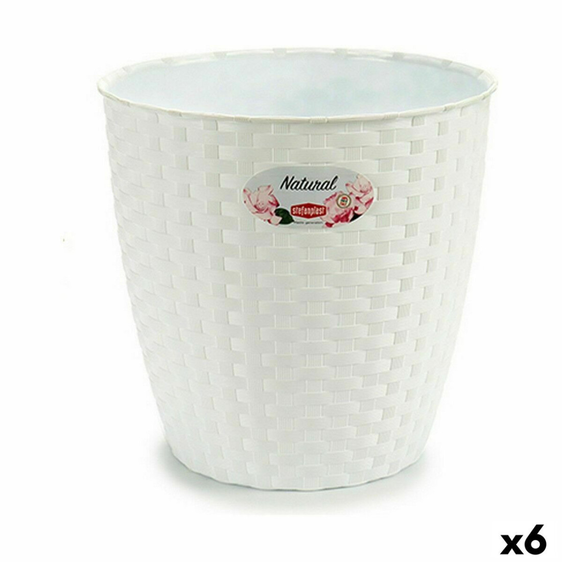 Kabantis šviestuvas Stefanplast Balta Plastmasinis 24 x 22,5 x 24 cm (6 vnt.)