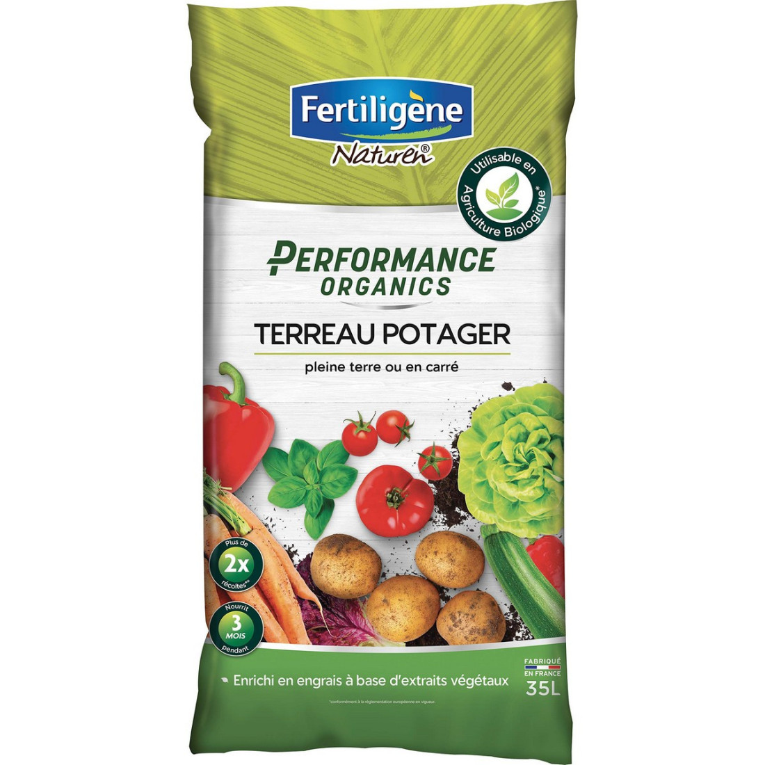 Vazoninis kompostas Fertiligène Performance Organics 35 L