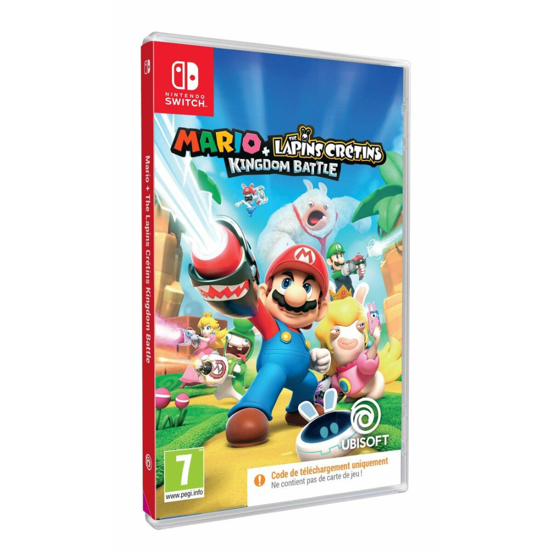 Switch vaizdo žaidimas Ubisoft Mario + Raving Rabbids Kingdom Battle Atsisiųsti kodą