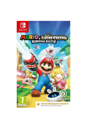 Switch vaizdo žaidimas Ubisoft Mario + Raving Rabbids Kingdom Battle Atsisiųsti kodą