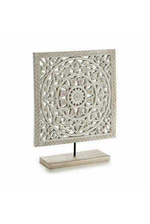 Dekoratyvinė figūrėlė Mandala Balta 7 x 35,5 x 30 cm (6 vnt.)