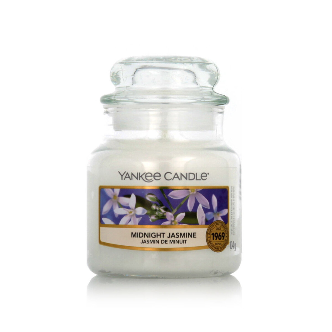 Aromatizuota žvakė Yankee Candle Midnight Jasmine 104 g