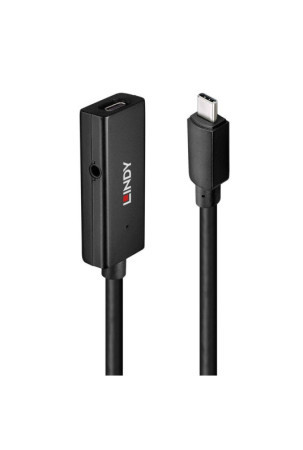 USB-C laidas LINDY 43356 Juoda 5 m