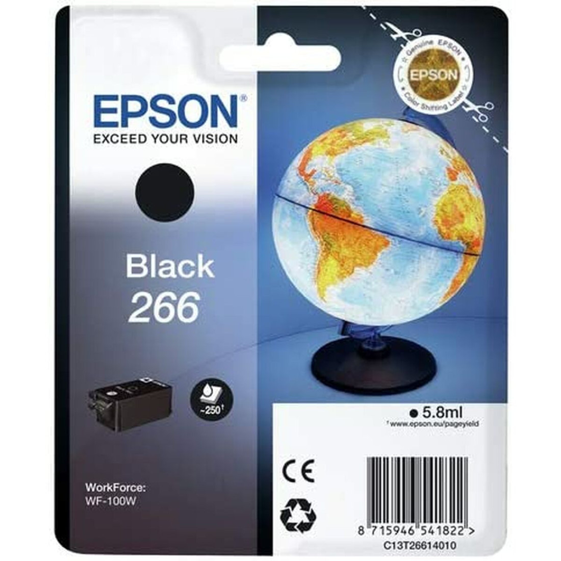 Originali rašalo kasetė Epson C13T26614020 Juoda