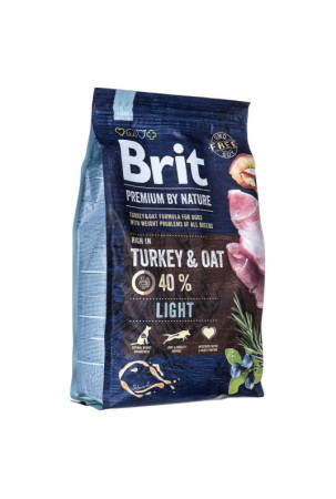 Pašarai Brit Premium by Nature Light Suaugęs 3 Kg