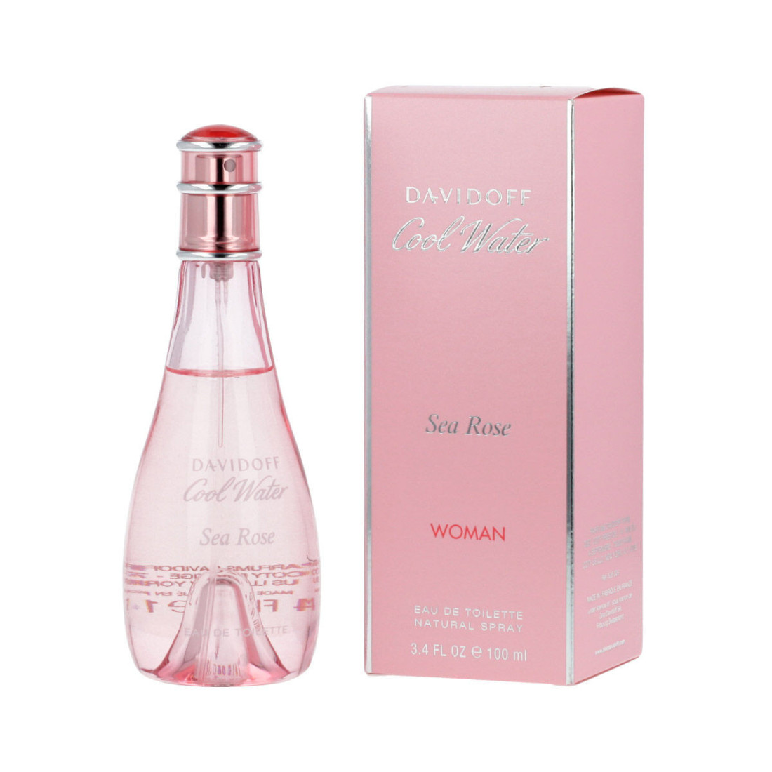 Moterų kvepalai Davidoff EDT Cool Water Sea Rose 100 ml