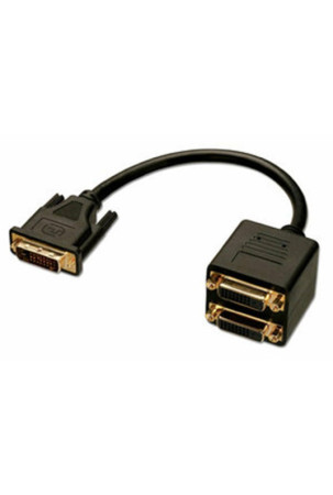 DVI adapteris LINDY 41215 18 cm Juoda