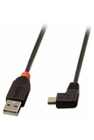 USB 2.0 A - Mini USB B kabelis LINDY 31972 2 m Juoda