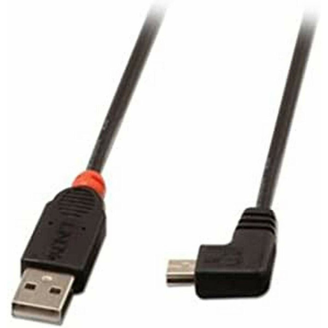 USB 2.0 A - Mini USB B kabelis LINDY 31972 2 m Juoda