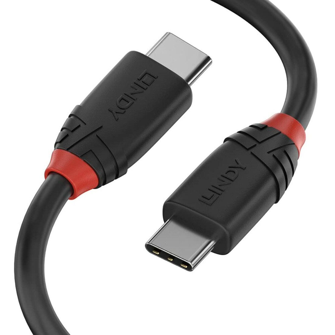 Kabelis USB C LINDY 36905 50 cm Juoda