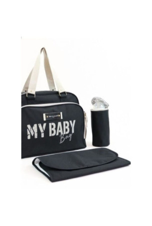 Vystyklų keitimo krepšys Baby on Board Simply Babybag Juoda