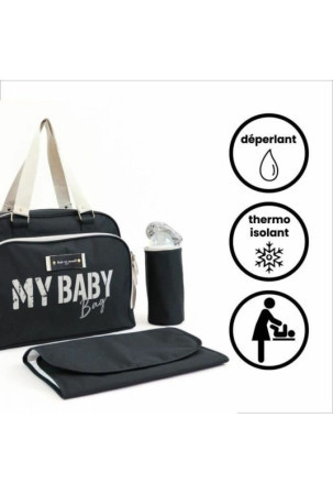 Vystyklų keitimo krepšys Baby on Board Simply Babybag Juoda