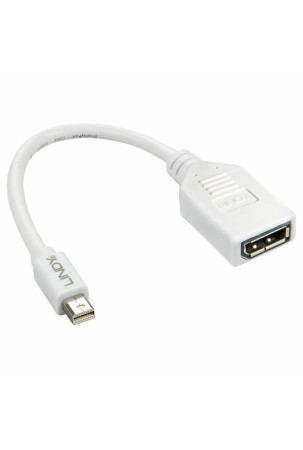 Adapteris iš Mini Display prievado į DisplayPort LINDY 41021 Balta