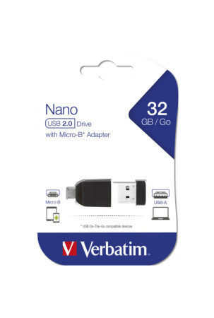 USB atmintukas Verbatim 49822 Juoda 32 GB