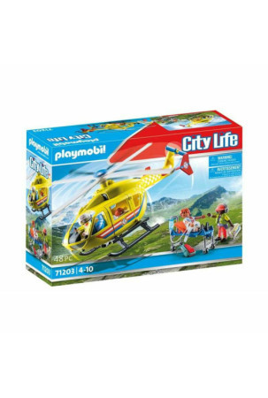 Veiklos rodikliai Playmobil Rescue helicoptere 48 Dalys