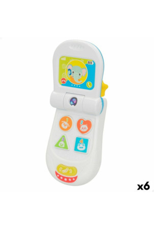 Žaislinis telefonas Winfun 7 x 13,5 x 4,1 cm (6 vnt.)