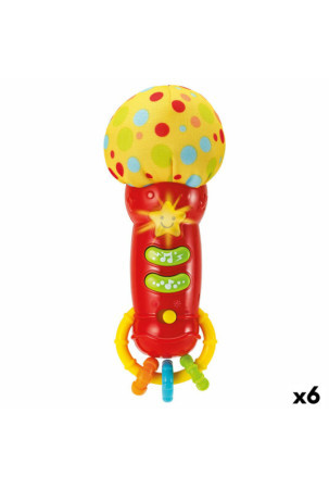 Toy microphone Winfun 6 x 16,5 x 6 cm (6 vnt.)