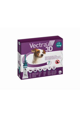 Pipetė šunims Ceva 3D S 4-10 kg 3 vnt.