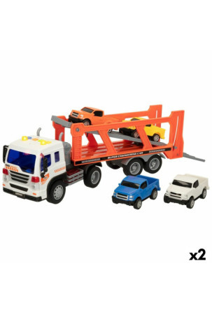 Sunkvežimių vežimėlis ir automobiliai Speed & Go 37,5 x 12,5 x 10 cm (2 vnt.)