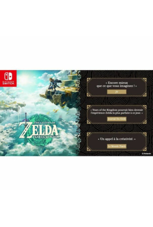 Switch vaizdo žaidimas Nintendo the legend of zelda tears of the kingdom