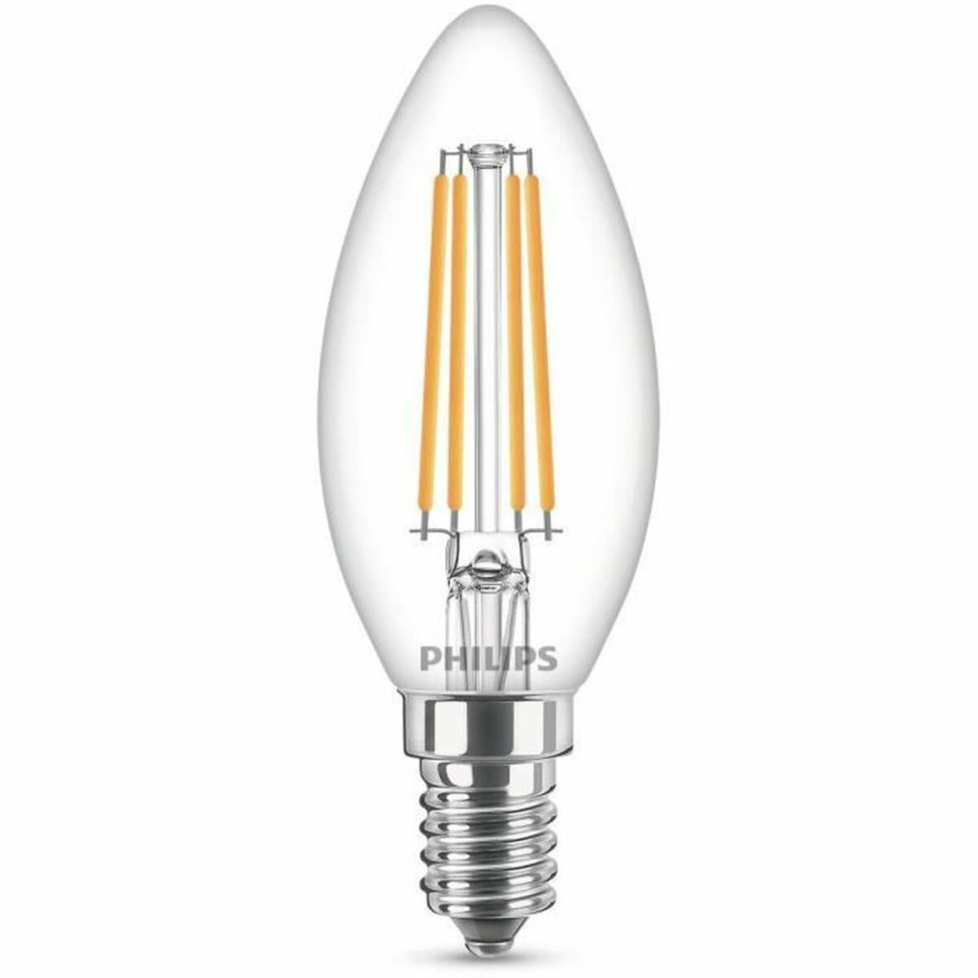 LED lemputė (žvakė) Philips Equivalent E14 60 W Balta E (2700 K)