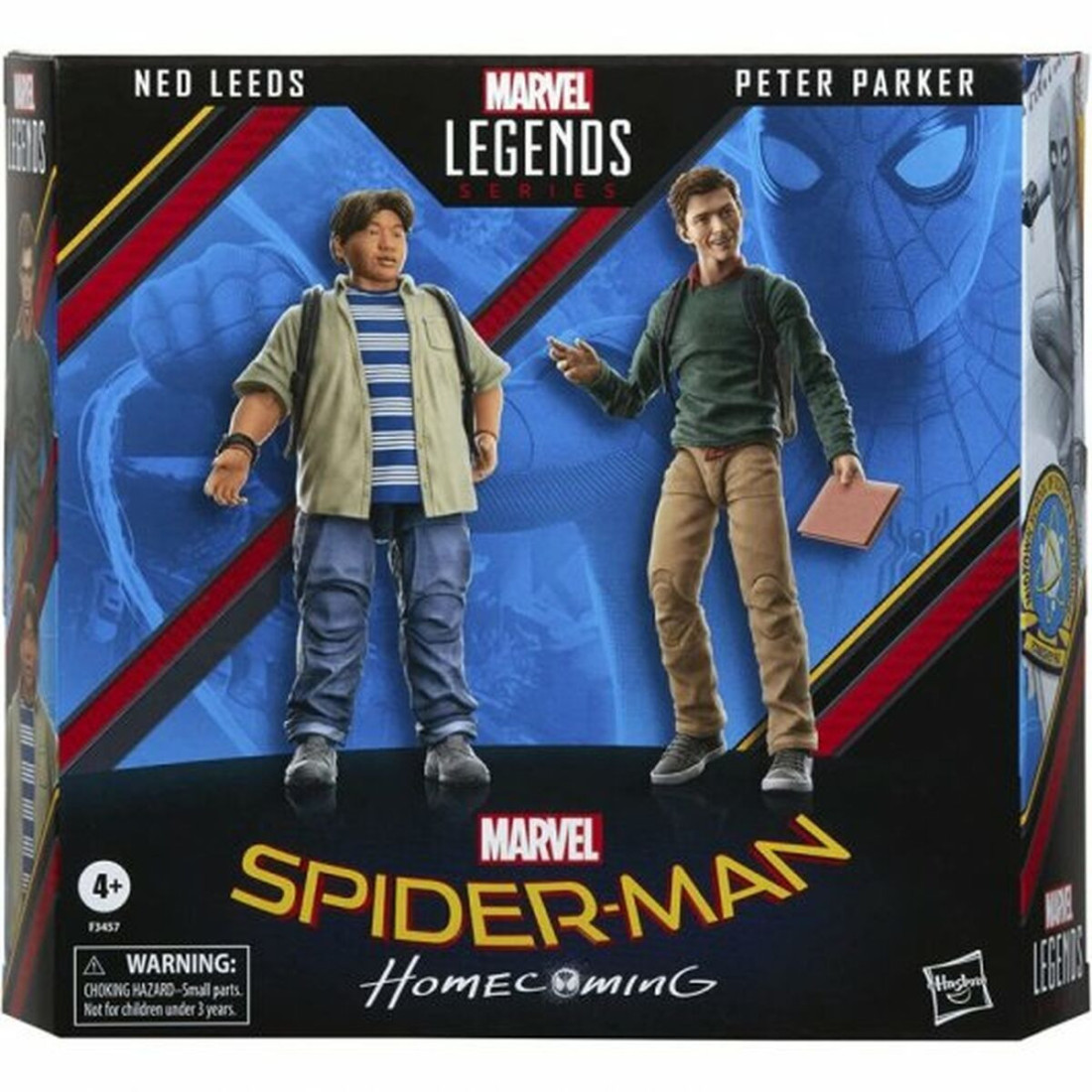 Veiklos rodikliai Hasbro Legends Series Spider-Man 60th Anniversary Peter Parker & Ned Leeds