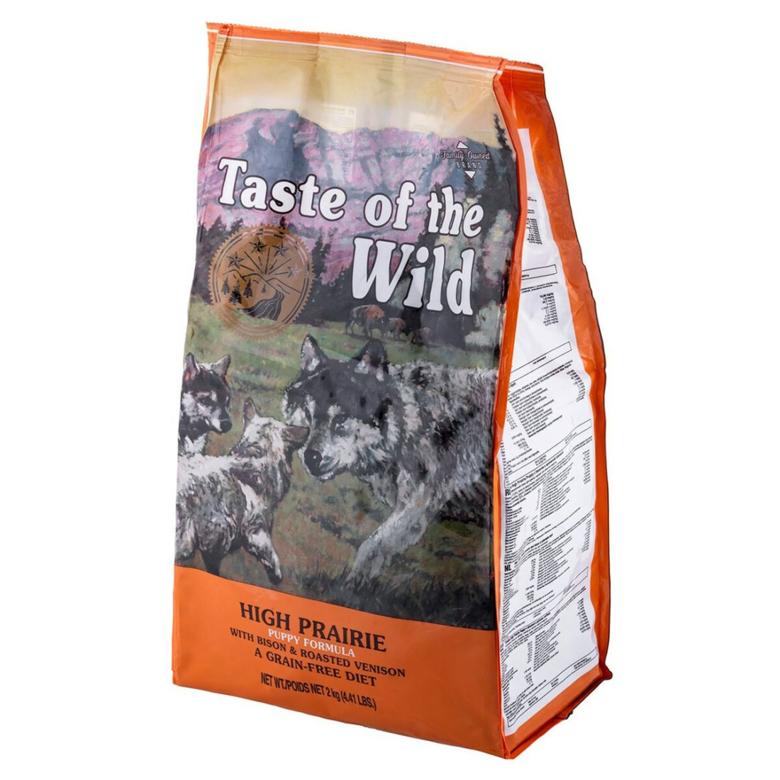 Pašarai Taste Of The Wild High Prairie Puppy Vaikas / jaunėlis Veršiena 2 Kg