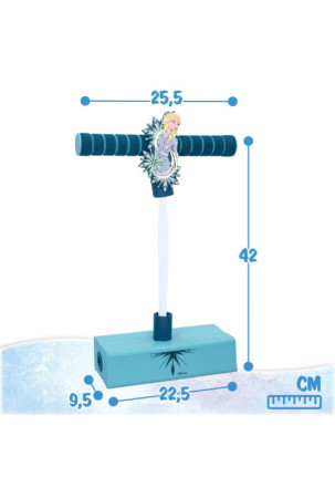 Šokdyklė Frozen 3D Mėlyna Vaikiškas (4 vnt.)