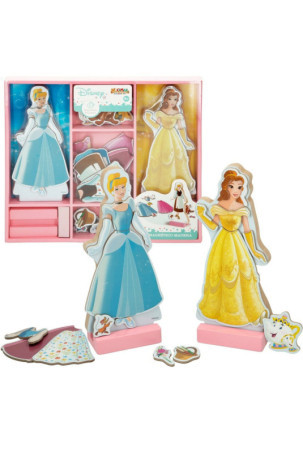 Statulėlės Disney Princess 45 Dalys 4 vnt. 9 x 20,5 x 1,2 cm