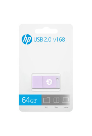 USB atmintukas HP X168 Alyvinė 64 GB