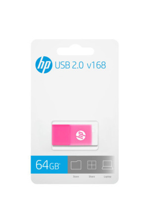 USB atmintukas HP X168 Rožinė 64 GB