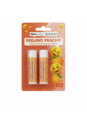 Lūpų balzamas Face Facts Feeling Peachy Persikas 2 vnt. 4,25 g