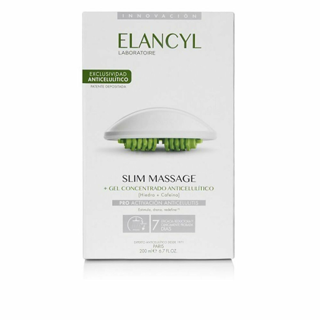 Nuo celiulito Elancyl Slim Massage Anticeliulitinis gelis 3 Dalys