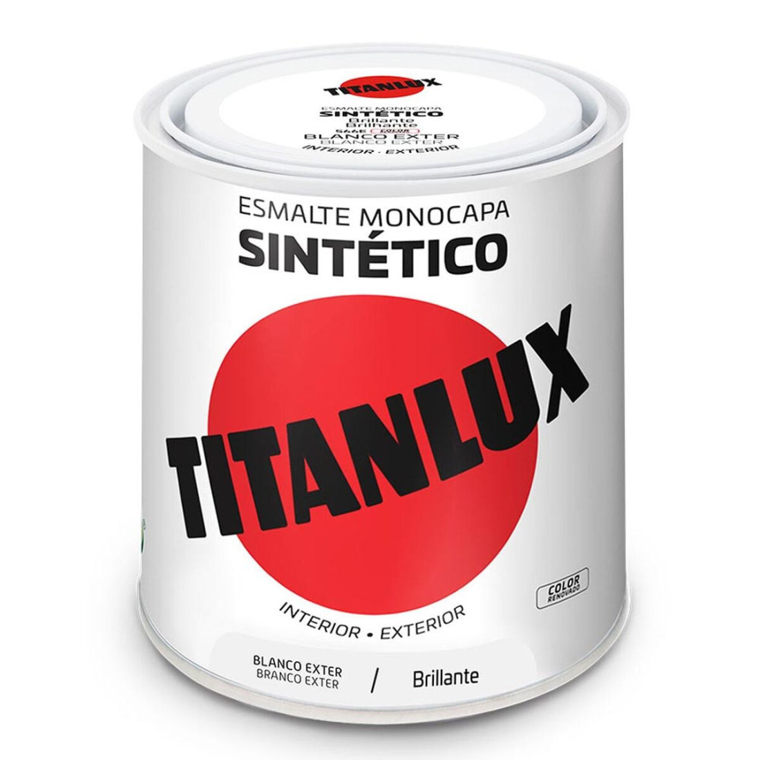 Sintetiniai emalio dažai Titanlux 5809021 250 ml Balta