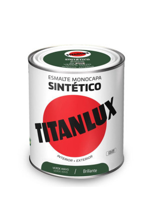 Sintetiniai emalio dažai Titanlux 5808982 Žalia 750 ml