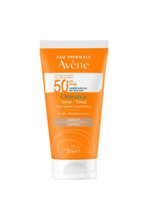 Apsauga nuo saulės su spalva Avene Cleanance SPF 50+ 50 ml