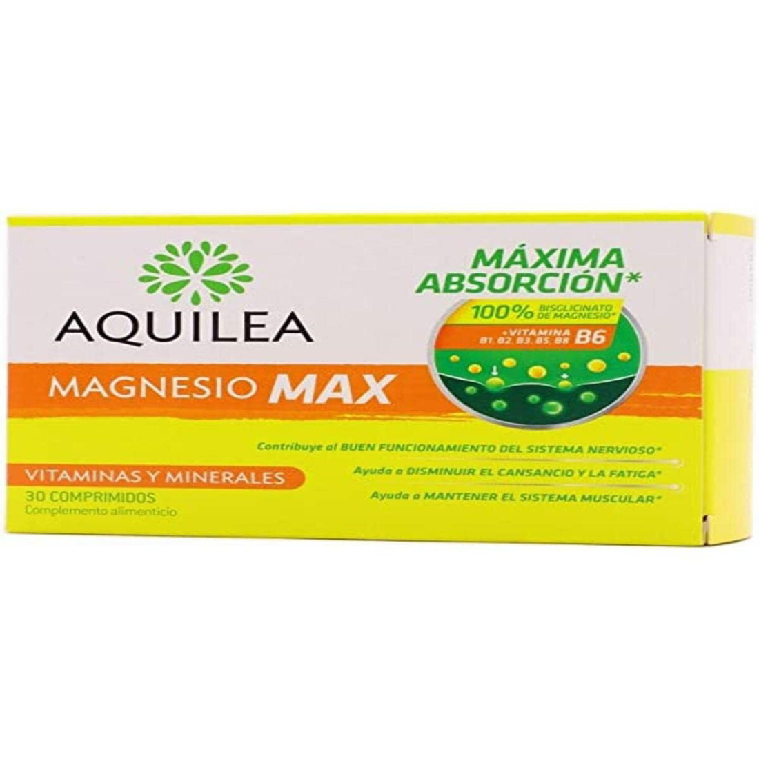 Maisto papildas Aquilea Magnesio Max 30 vnt.