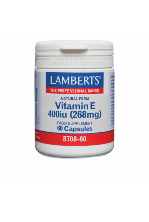 Vitaminas E Lamberts 400iu Vitaminas E 60 vnt.