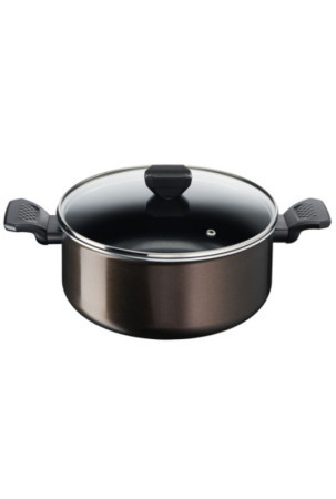 Puodas Tefal B5544602 Juoda Aliuminis 4 Dalys Ø 24 cm