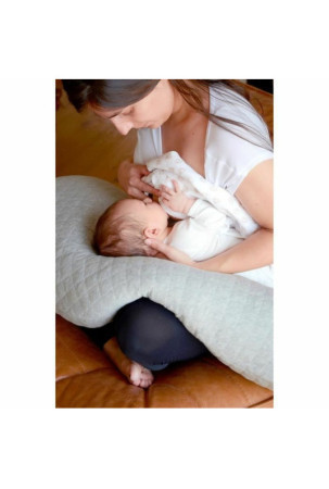 Breastfeeding Cushion Béaba Big Flopsy Pilka