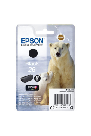 Originali rašalo kasetė Epson C13T26014022 Juoda