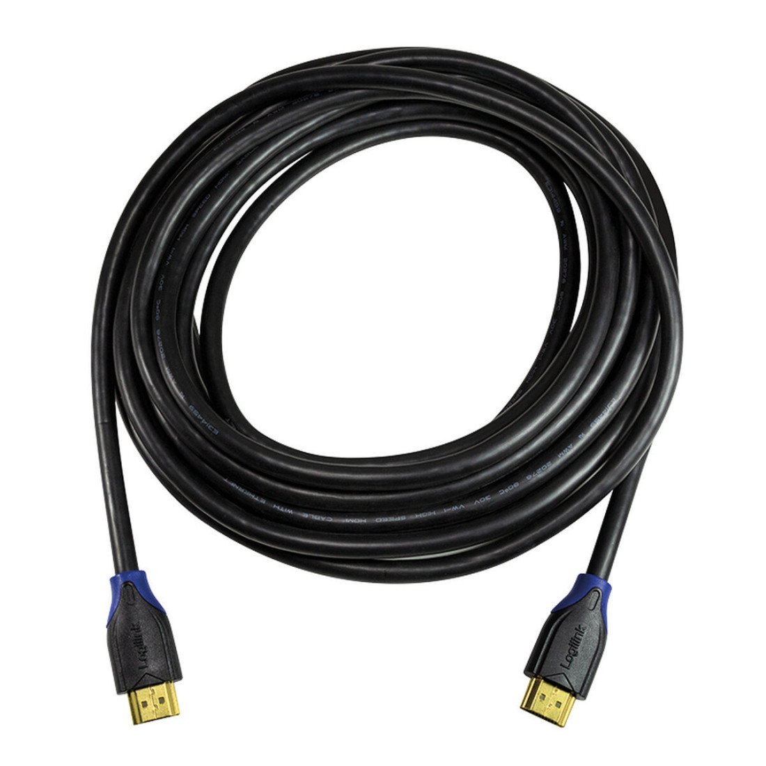 HDMI kabelis LogiLink CH0065 Juoda 7,5 m