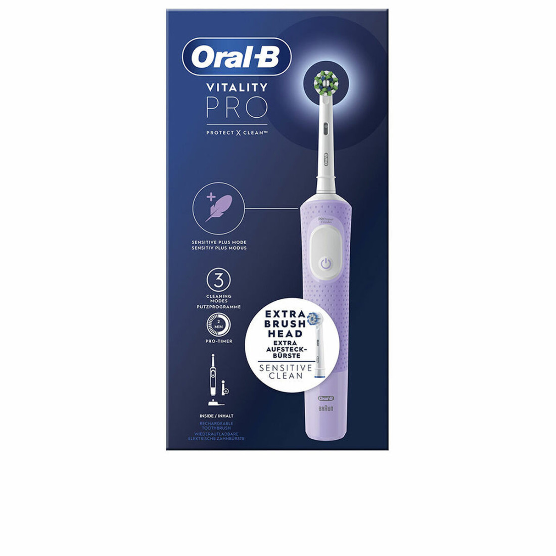 Elektrinis dantų šepetėlis Oral-B Vitality Pro (1 vnt.)