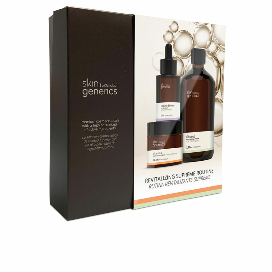 Unisex kosmetikos rinkinys Skin Generics Revitalizing Supreme Routine 3 Dalys